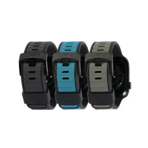 X RIP CURL Apple Watch 1-10代 雙色矽膠運動錶帶