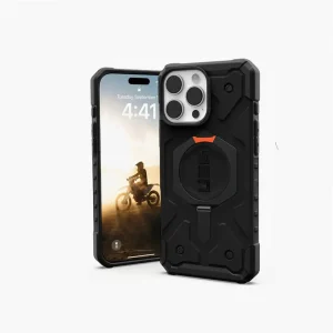 支架保護殼 實色版 適用 iPhone 11-17 Pro Max 系列 磁吸耐衝擊 (MagSafe 手機殼)