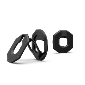 磁吸多角度折疊支架 雙向金屬支架磁性 - 黑色